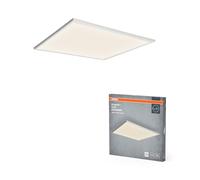 OSRAM Plafonnier Planon Plus blanc avec technologie LED avancée, 36 W, forme carrée (600 x 600 mm), couleur de lumière blanc neutre à 4000 K, boîtier en aluminium, diffuseur en PMMA givré