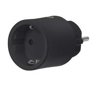 OSRAM Prise EU SMART+ Matter Plug, 2 300 W, 10 A, IP20, noire, compatible avec