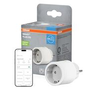 OSRAM Prise EU SMART+ WiFi Matter, 2 300 W, 10 A, IP20, blanche, compatible avec Alexa, Google Home et Apple HomeKit