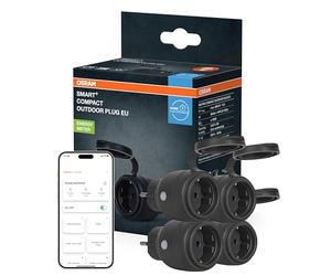 OSRAM Prise extérieure SMART+ WiFi Matter Outdoor Plug, 3680 W, 16 A,