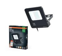 OSRAM Projecteur connecté haute puissance WIFI, gris foncé, 50W, 4000lm, couleur changeante et lumière blanche, dimmable, contrôlable par application, accessoires de montage inclus, IP65, RGBW