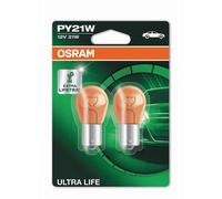 OSRAM PY21W 12V Ampoule Clignotants BAU15s 21 7507ULT-02B Lampe Automatique
