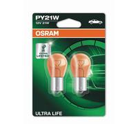 OSRAM PY21W 12V Ampoule Glissante BAU15s 21 7507ULT-02B Lampe De Voiture