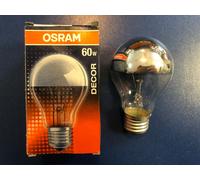 OSRAM/RADIUM Ampoule Spéciale E27 60W Argent Miroir