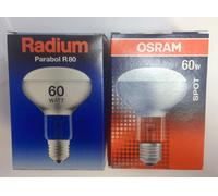 OSRAM/RADIUM CONCENTRA 60W 230V E27 Lampe Réflecteur R80 Spot