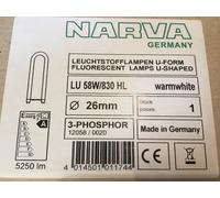 OSRAM/RADIUM/NARVA Lumilux Warnton U Tube Fluorescent 58W/830 U ALLEMAGNE
