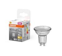 OSRAM Réflecteur LED Spot Star PAR16, 2700 K blanc chaud, 3,7 W, GU10, 36°, 350 lm, transparent, pour spots, éclairage d'accentuation, vitrines, 15 000 h,6-Pack