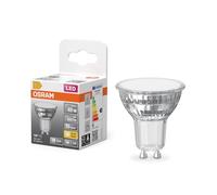 Osram Réflecteur LED Spot Star PAR16, 2700 K blanc chaud, 5,6 W, GU10, 120°, 620 lm, transparent, pour éclairage ponctuel, éclairage de zone, salons, 15 000 h