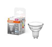 Osram Réflecteur LED Spot Star PAR16, 4 000 K blanc neutre, 3,1 W, GU10, 120°, 350 lm, transparent, pour éclairage ponctuel, éclairage de zone, 15 000 h