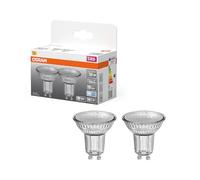 OSRAM Réflecteur LED Spot Star PAR16, 4 000 K blanc neutre, 3,7 W, GU10, 36°, 350 lm, transparent, pour spots, éclairage d'accentuation, 15 000 h