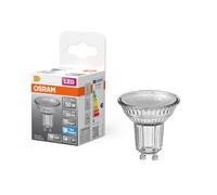 OSRAM Réflecteur LED Spot Star PAR16, 6 500 K, blanc froid, lumière du jour, 3,7 W, GU10, 36°, 350 lm, transparent, pour éclairage ponctuel, éclairage d'accentuation, 15 000 h