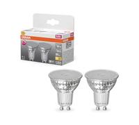OSRAM Réflecteur LED Superstar PAR16 50 à intensité variable, 2 700 K blanc chaud, 3,7 W, GU10, 36°, 350 lm, 15 000 h, pour spots, éclairage d'accentuation, vitrines