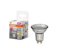 OSRAM Réflecteur LED Superstar PAR16 80 à intensité variable, 2 700 K blanc chaud, 6,9 W, GU10, 120°, 650 lm, 15 000 h, pour éclairage ponctuel, éclairage de zone, salons
