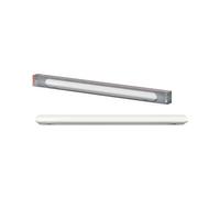 OSRAM Réglette étanche Submarine, grise, 1,2M, 36W, 4000K, IP65, boîtier en polycarbonate, installation sans outil, 3000 lm, étanche à la poussière et aux projections d'eau
