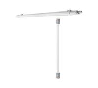 OSRAM Réglette étanche Submarine Slim 1,2M, 18W, 4000K, IP65, 1600lm, blanc, boîtier en polycarbonate, longueur 1245 mm, pour caves et ateliers