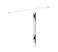 OSRAM réglette LED blanc avec boîtier tôle d'acier, blanc chaud, remplace luminaires T8, protection IP20 pour l'intérieur