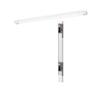 OSRAM réglette LED haute efficacité lumineuse, blanc, boîtier en tôle d'acier, blanc froid, remplace luminaires T8, protection IP20 pour l'intérieur