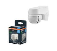 Osram Sensor Applique Murale avec capteur de Mouvement 110° et luminosité pour Montage au Plafond, Blanc, Protection IP44, pour garages et Caves
