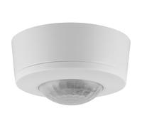 Osram SENSOR plafonnier avec capteur de mouvement 360° et de lumière, en plastique blanc, protection IP44, pour cages d'escalier et toilettes