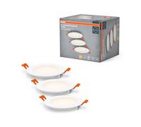 OSRAM HOMELIGHTING Downlight Slim Set 3 x 120mm 3000K 4099854445903 Applique LED extérieure 8.00 W blanc