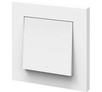 OSRAM Interrupteur mural Smart+ – Commutateur Wi‑Fi 1 bouton magnétique USB‑C blanc
