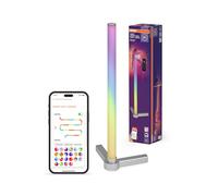 Osram SMART Lampe à poser intelligente et moderne pour éclairage indirect avec technologie WiFi, Magic RGB, gradable, argent, aluminium, ampoule non interchangeable