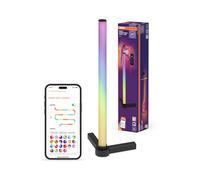 Osram SMART Lampe à poser intelligente et moderne pour éclairage indirect avec technologie WiFi, Magic RGB, gradable, noir, aluminium, ampoule non interchangeable
