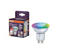 OSRAM SMART LED Spot PAR16 Réflecteur GU10, 4,9 W ZigBee 3.0, RGBW 16 millions de couleurs, dimmable, contrôle par application, Alexa