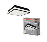 OSRAM SMART+ Matter Magnet Plafonnier LED Noir 300x300mm, 24W, 1400lm, TW 3000-6500K, WiFi, Alexa