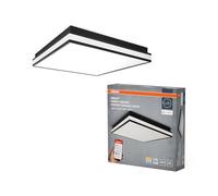 OSRAM SMART+ Matter Magnet Plafonnier LED Noir 450x450mm, 42W, 2500lm, TW 3000-6500K, WiFi, Alexa