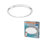 OSRAM SMART+ Matter Orbis Disc Luminaire de salle de bain LED IP44 300mm, 18W, 1400lm, TW 3000-6500K, WiFi, Argent