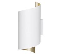 OSRAM SMART+ Matter Twist Applique LED Murale Blanche 230x127mm, 12W, 900lm, TW 3000-6500K, WiFi, Alexa, Aluminium