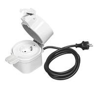 Osram Smart+ Prise Connectée Smart Plug Extérieur Zigbee - IP65 - Reliez vos Appareils Electriques Extérieurs à votre Installation Smart Home - Compatible avec Alexa - Lot de 1