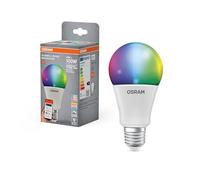 OSRAM SMART+ RGBW, lampe LED E27 avec Matter over Wifi, spécialement conçue pour ALEXA - installation facile en un clic,remplace 100W, blanc chaud à blanc froid, 16 millions de couleurs RGB, pack de 1