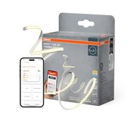 Osram SMART WIFI COB Rubans COB décoratifs avec lumière blanche réglable et effet de lumière homogène, gradable, TW, jaune, silicone, 3 m, ampoule non interchangeable
