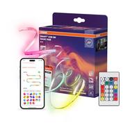 OSRAM SMART WIFI COB Rubans COB décoratifs multicolores avec MAGIC RGB, WiFi et effet de lumière homogène, gradable, silicone, 5 m, ampoule non interchangeable