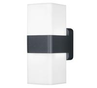 OSRAM SMART+ WiFi Cube Haut/Bas Applique LED Murale Gris foncé, 14W, 950lm, RGB+