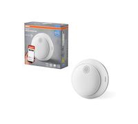 OSRAM Smart+ WiFi Détecteur de fumée, IP20, Plastique, 86 mm, Blanc