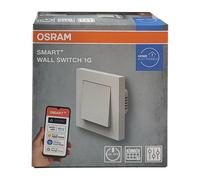 Osram Interrupteur relais mural SMART+ WiFi Matter 1 canal 10AX IP20 blanc encastré 27 mm