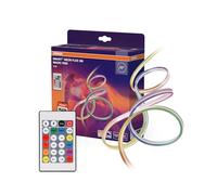 OSRAM SMART WIFI NEON FLEX MGC RGB RC Rubans LED multicolores pour l’extérieur avec technologie WiFi et distribution homogène de lumière, gradable, blanc, silicone, 3 m, ampoule non interchangeable
