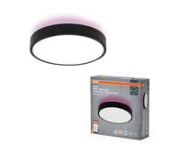 OSRAM SMART+ WiFi Orbis Applique murale LED rétroéclairée 350mm, 28W, 1400lm, TW 3000-6500K, RGB, Alexa, Noir
