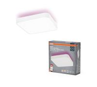 OSRAM SMART+ Wifi Orbis plafonnier décoratif blanc, éclairage principal et arrière-plan, 1700lm, gradable avec TW & RVB, kit de montage inclus, protection IP20