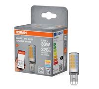 Osram SMART+ WiFi SPÉCIAL PIN CL 30 Ampoule LED culot G9, 3,5W, 320lm, 2700K à 6500K, fonction lumière chaude à blanche, dimmable, longue durée de vie, contrôlable par application