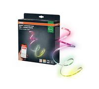 OSRAM SMART+ Zigbee bandes LED extérieures flexibles RVBB gradables, transparentes en silicone, protection IP65, pour terrasse et balcon