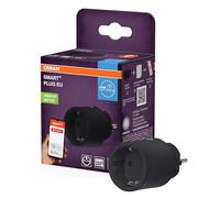 OSRAM SMART+ ZIGBEE prise UE en noir, prise intelligente avec contrôle de | Couleur du produit Noir, , 48 mm diamètre, Durée de vie, IP20, 1-Pack