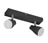 OSRAM Spot de plafond SPOT PEAR 260mm, noir, 8,6W, 420lm, lumière directionnelle