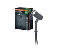 OSRAM Spot d'extérieur ENDURA Classic Garden Spotspike GU10, noir, culot GU10 (max 35W), peut être équipé d'une lampe normale ou intelligente, tête orientable, protection IP54
