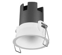 Osram Spot encastré SPOT TWIST, blanc, 5 W, 400 lm, 830 W, diamètre 70 mm, couleur de lumière blanc chaud, jusqu'à 90% d'économies d'énergie par rapport aux downlights halogènes, installation facile,
