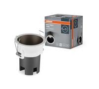 Osram Spot encastré SPOT TWIST, noir, 5 W, 400 lm, 840 W, diamètre 70 mm, couleur de lumière blanc froid, jusqu'à 90% d'économies d'énergie par rapport aux downlights halogènes, installation facile,