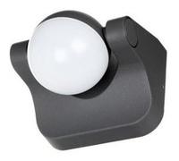 Osram spot exterieur led endura style sphere - 8w equivalent a 48w - rotation 180? - gris anthracite Gris G
